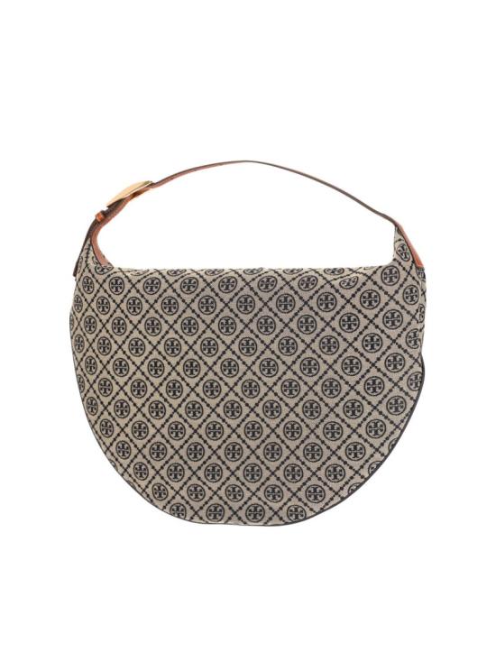 26SS 토리버치 T 모노그램 벌룬 백 177028405 Neutrals - TORY BURCH