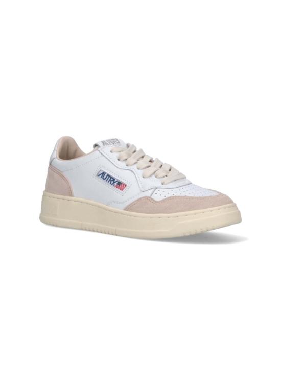 26SS 오트리 메달리스트 로우 레더 스니커즈 AULWLS33 White - AUTRY