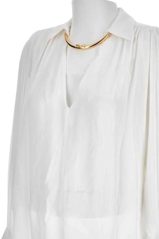 25FW 엘리자베타프랜치 블라우스 CA12356E2360 White - ELISABETTA FRANCHI