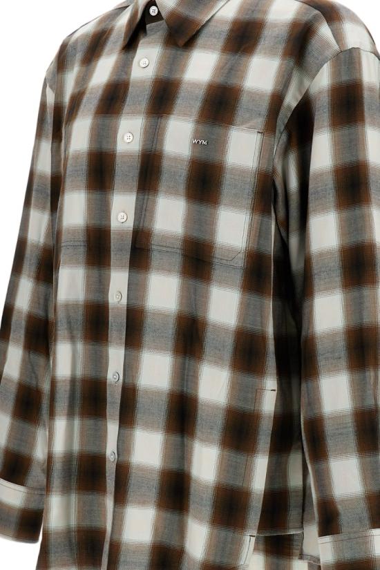 25FW 우영미 긴팔 셔츠 W253SH07825M Neutrals - WOOYOUNGMI