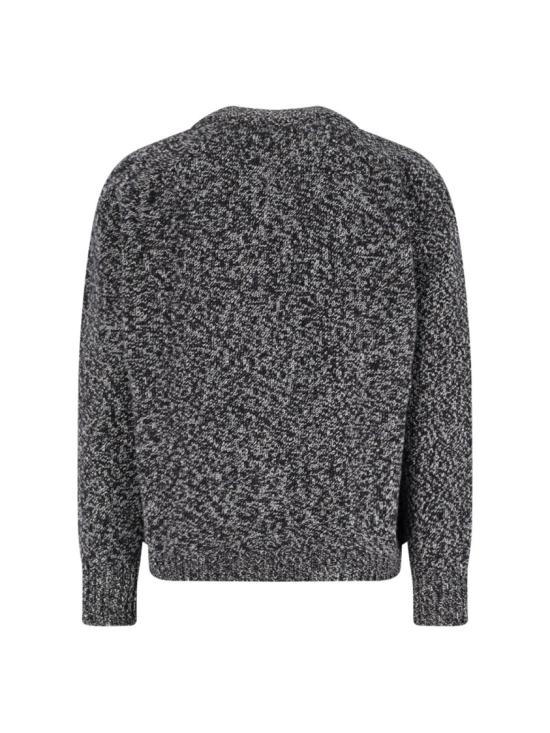 25FW 스튜디오 니콜슨 SEN 센 브이넥 가디건 SEN SNM 049NAVY MOULINE Neutrals - STUDIO NICHOLSON