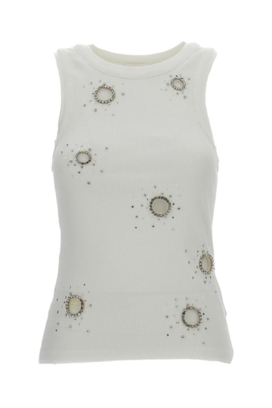 26SS 데 펨메스 민소매 티셔츠 D101JHD0101 White