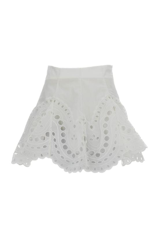 26SS 챠로 루이즈 이비자 미디 스커트 263400WHITE White