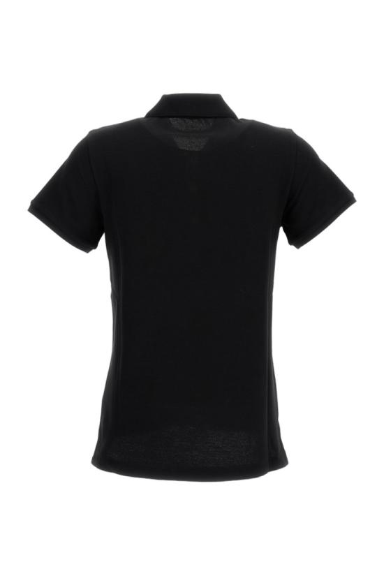 26SS 몽클레어 로고 패치 코튼 피케 폴로 셔츠 8A0000484720999 Black - MONCLER