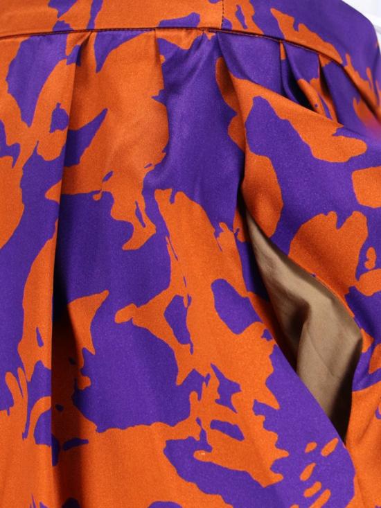 26SS 드리스 반 노튼 롱 스커트 130889 3005353 Orange - DRIES VAN NOTEN