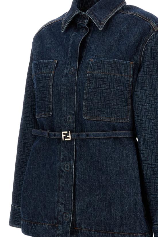 26SS 펜디 데님 자켓 FLF677AW82F1UKI Blue - FENDI
