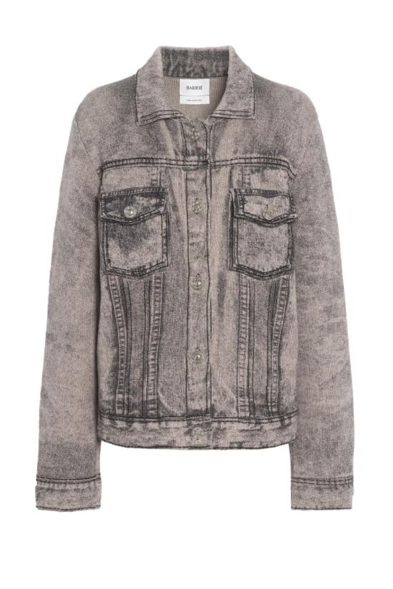 26SS 배리 데님 자켓 C332275694 Grey - BARRIE