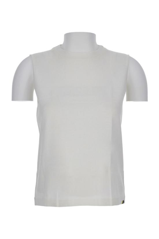 25FW 익스트림캐시미어 반팔 티셔츠 42114911TU05SNOW White