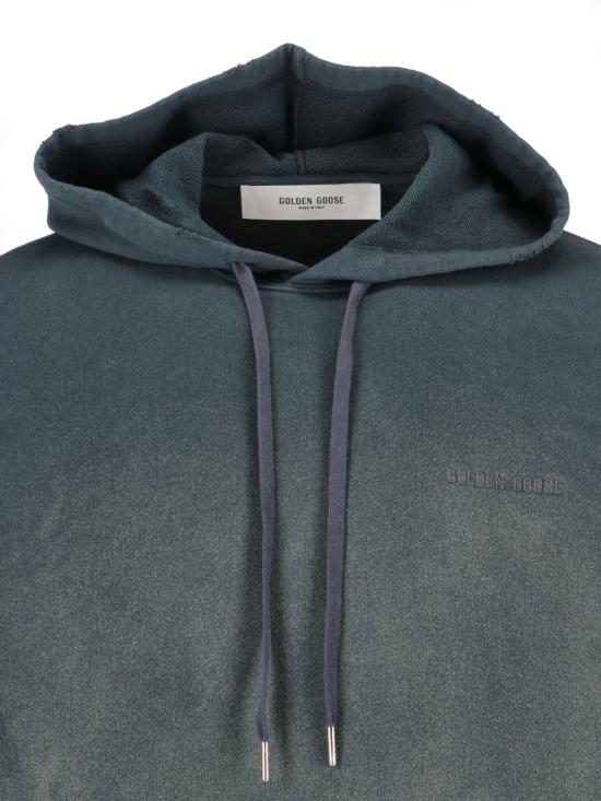 26SS 골든구스 후드 티셔츠 GUP01932 P00214690498 Black - GOLDEN GOOSE