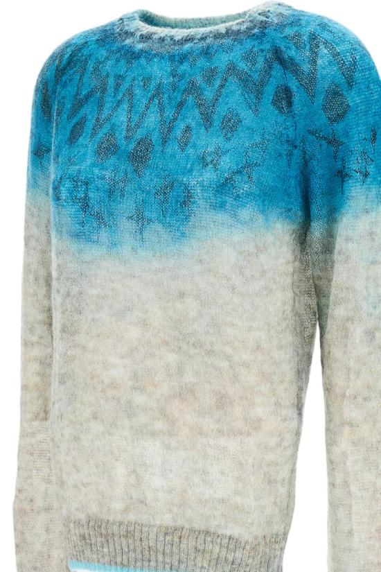 25FW Rohka 스웨터 D13NATTRQ Blue - ROHKA