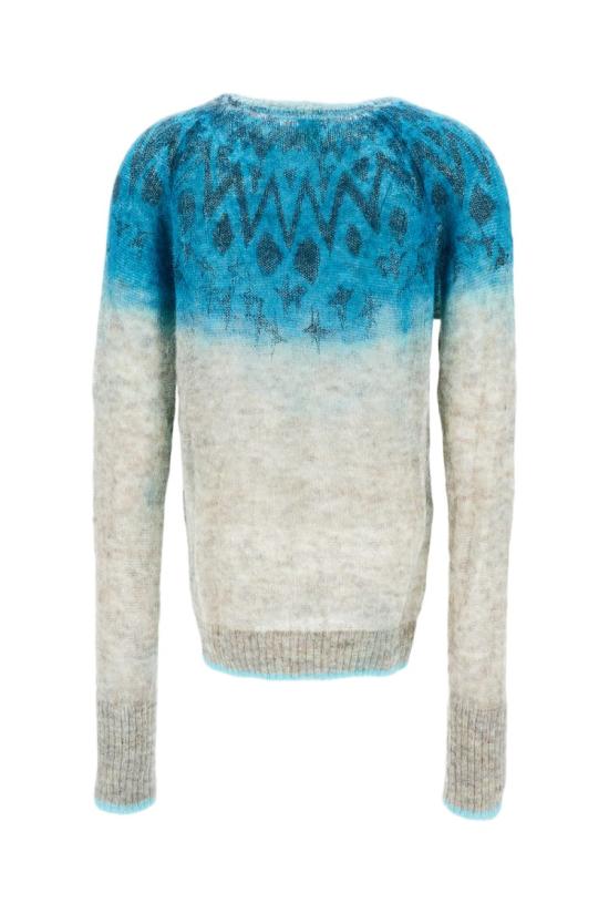 25FW Rohka 스웨터 D13NATTRQ Blue - ROHKA