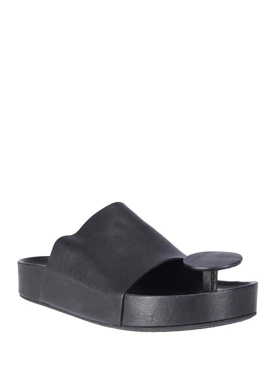 26SS 우마 왕 플랫 슈즈 US9075 UW900 BLACK - UMA WANG