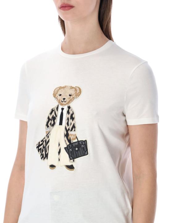 26SS 랄프 로렌 반팔 티셔츠 290P14924 001 Bianco - RALPH LAUREN