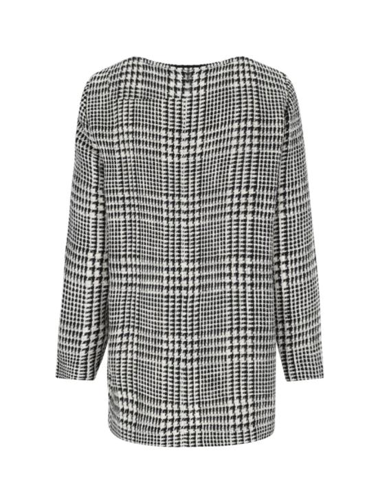 25SS 지안루카카페놀로 미디 원피스 25ET517 100BLACK WHITE Neutrals - GIANLUCA CAPANNOLO