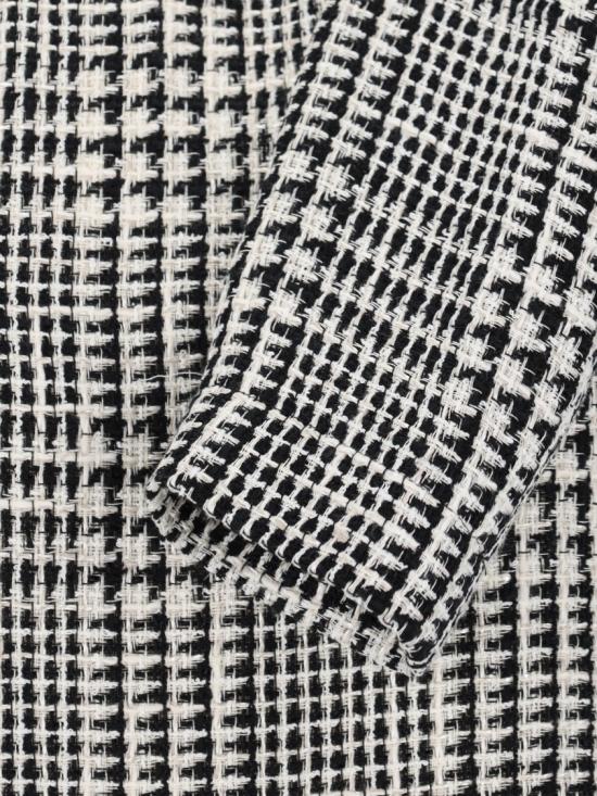 25SS 지안루카카페놀로 미디 원피스 25ET517 100BLACK WHITE Neutrals - GIANLUCA CAPANNOLO