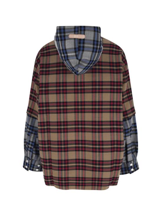25FW 피디에프 긴팔 셔츠 DFM06002TF133NOWASNOWAS Brown - PDF