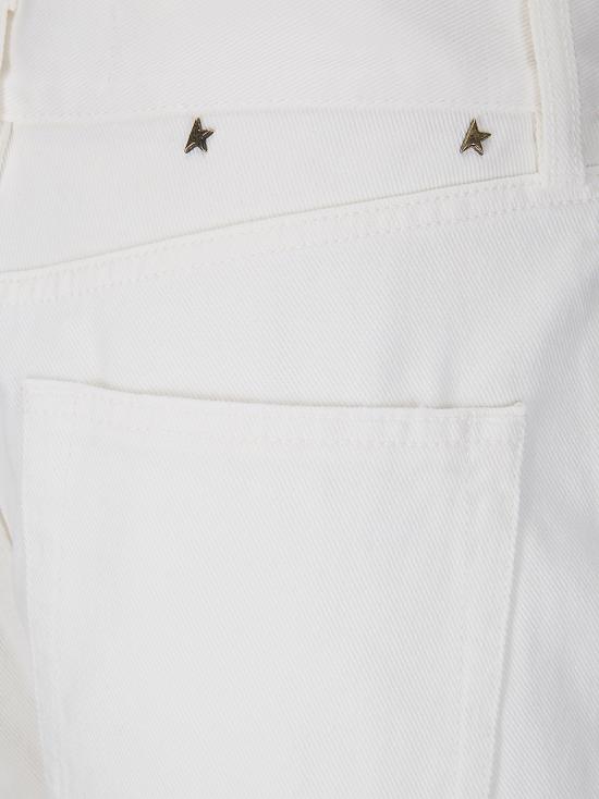 26SS 골든구스 스트레이트 팬츠 GWP02079P000980 10190 OFFWHITE - GOLDEN GOOSE