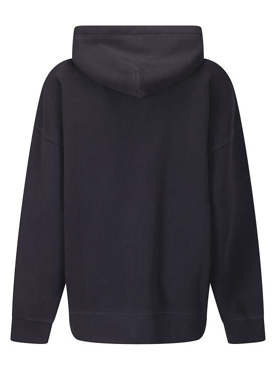 26SS 바퀘라 후드 티셔츠 VAQ11T034 1 WASHED BLACK - VAQUERA