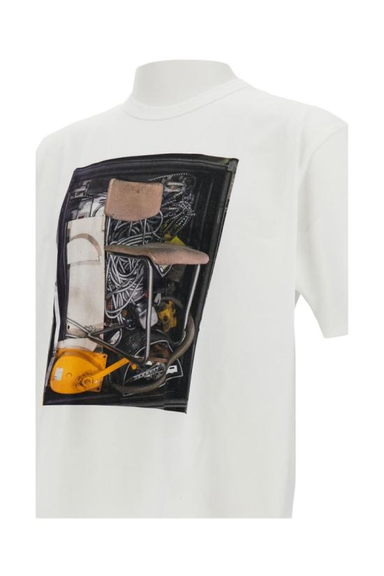 25FW 와타나베 준야 반팔 티셔츠 WPT0030512 White - JUNYA WATANABE