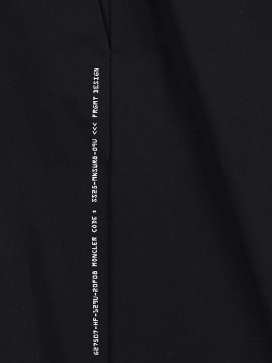 25SS 몽클레어 스트레이트 팬츠 09U 2A000 01 M5134999 Black - MONCLER