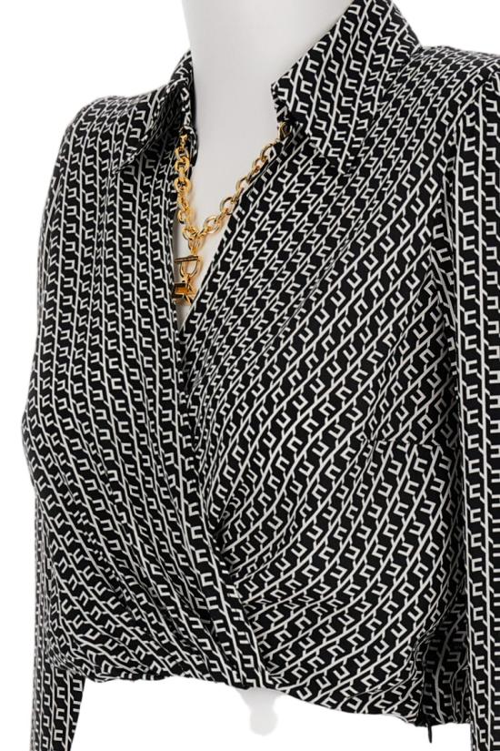 25FW 엘리자베타프랜치 블라우스 CAS0256E2EF3 Black - ELISABETTA FRANCHI