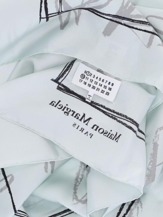 26SS 마르지엘라 머플러/스카프 S51TF0049 M35820500S White - MAISON MARGIELA