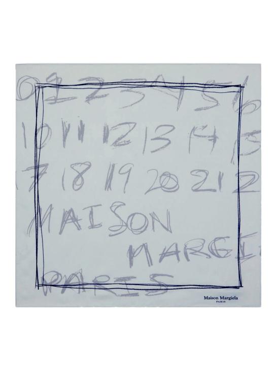 26SS 마르지엘라 머플러/스카프 S51TF0049 M35820500S White - MAISON MARGIELA