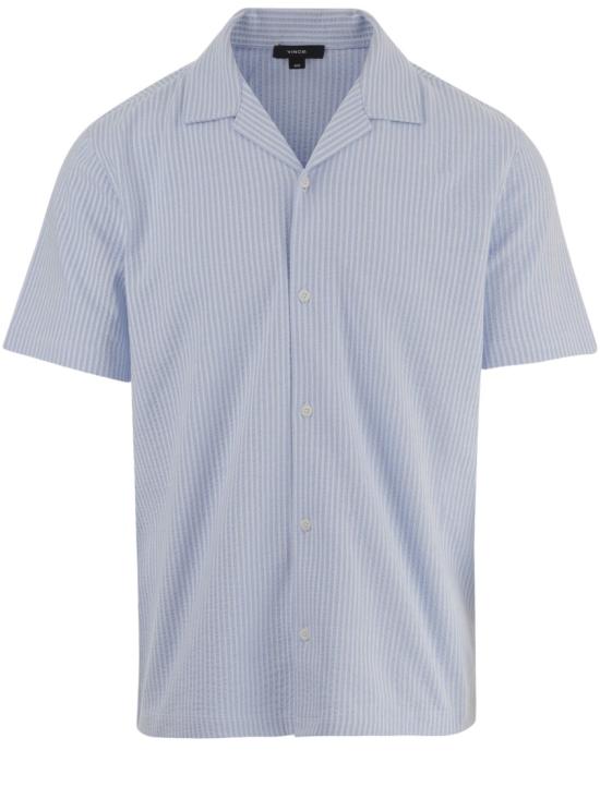 26SS 빈스 반팔 셔츠 M16019059B659ROW White