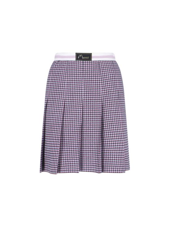 26SS 마르니 미디 스커트 GOJE0823S0 UTVA63CHC20 Neutrals