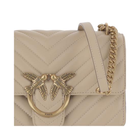 26SS 핑코 숄더백 100074A0GKC50Q Neutrals - PINKO