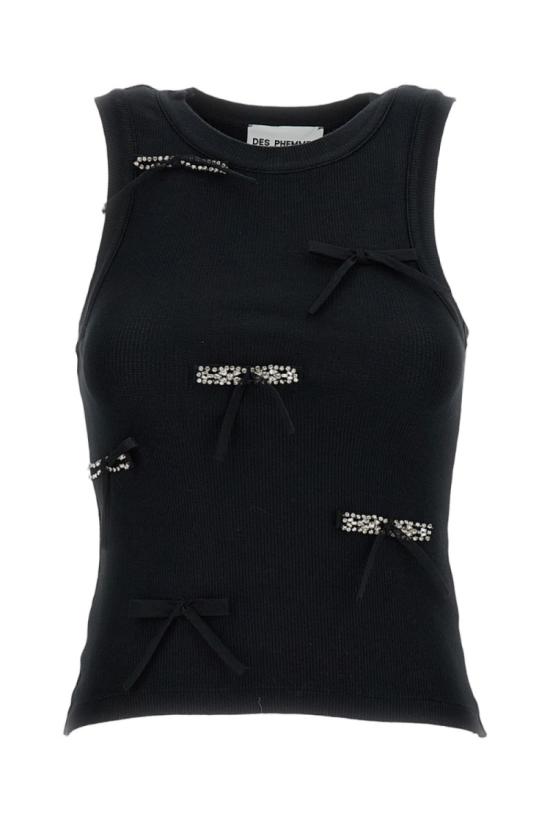 26SS 데 펨메스 민소매 티셔츠 D101JUD0900 Black