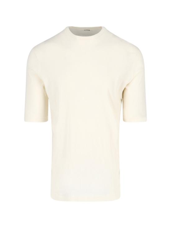 25SS 질샌더 반팔 티셔츠 J47FV0109 JTN357971 Neutrals - JIL SANDER