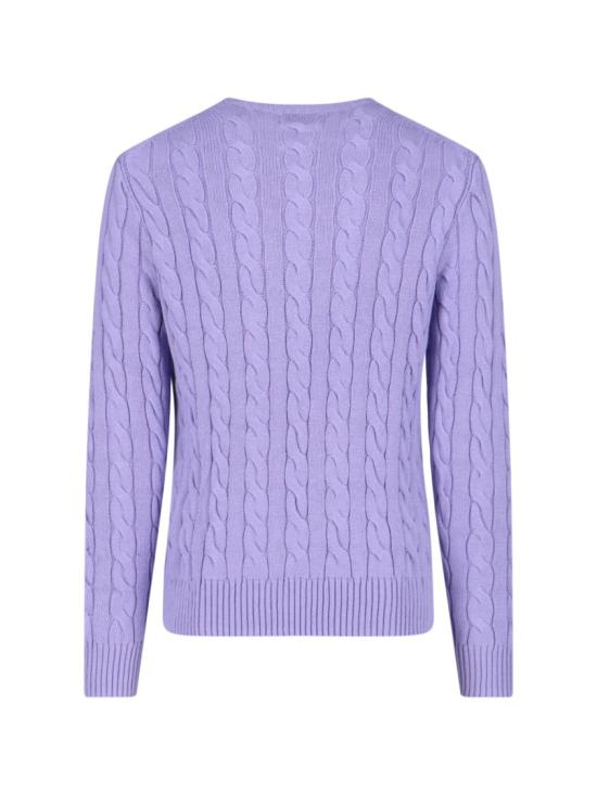 26SS 폴로 랄프로렌 로고 자수 케이블 니트 스웨터 710 775885531 Neutrals - POLO RALPH LAUREN