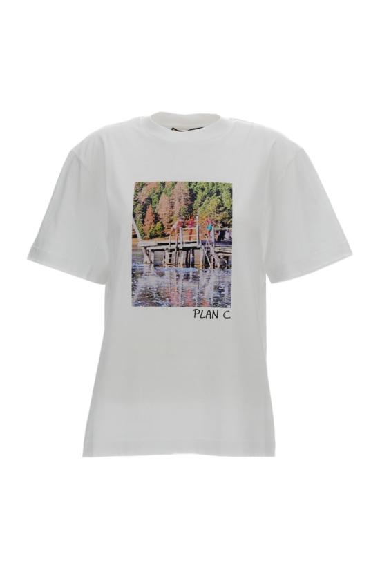 26SS 플랜씨 반팔 티셔츠 THCJD50SK7TJ00200W01 White