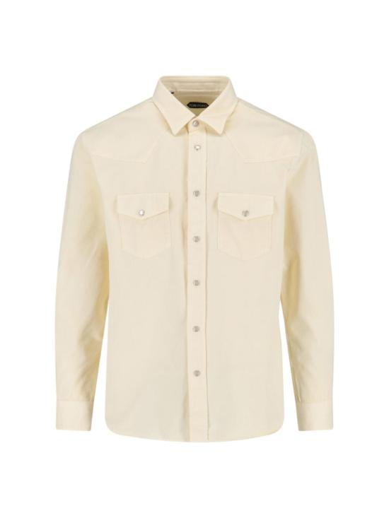 26SS 톰포드 긴팔 셔츠 HDS001 FMC304YCJ White