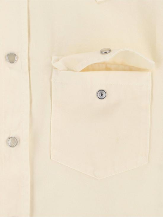 26SS 톰포드 긴팔 셔츠 HDS001 FMC304YCJ White - TOMFORD