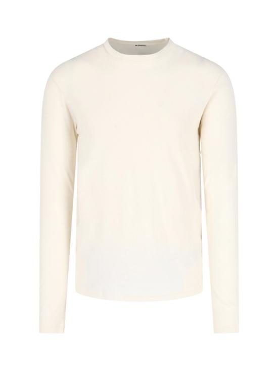 25SS 질샌더 반팔 티셔츠 J47FV0110 JTN357971 Neutrals - JIL SANDER