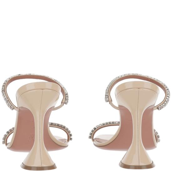 26SS 아미나 무아디 샌들 GILDASLIPPER95CHAMPAGNEPEARLYGOLDQUARTZ Neutrals - AMINA MUADDI