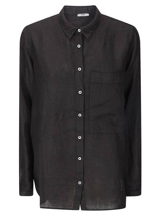 26SS M.S.M. 셔츠 W305 006 BLACK