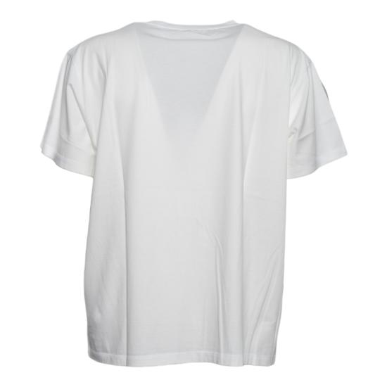 26SS MM6 메종마르지엘라 스프레이 페인트 티셔츠 SH0GC0067M20048 101 White - MM6 MAISON MARGIELA