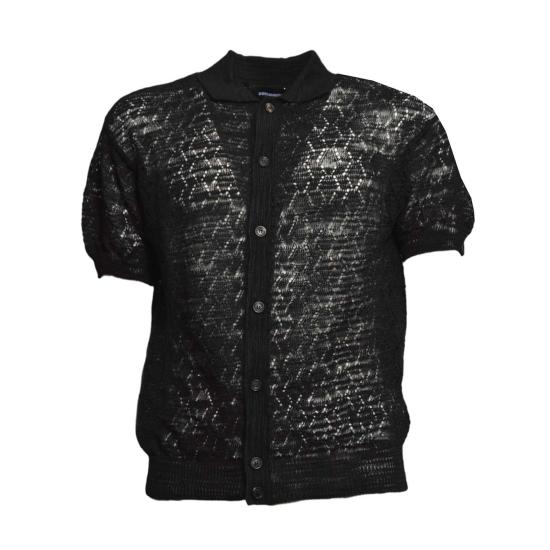 26SS 디스퀘어드2 반팔 셔츠 S74HA1631D13204 900 Black