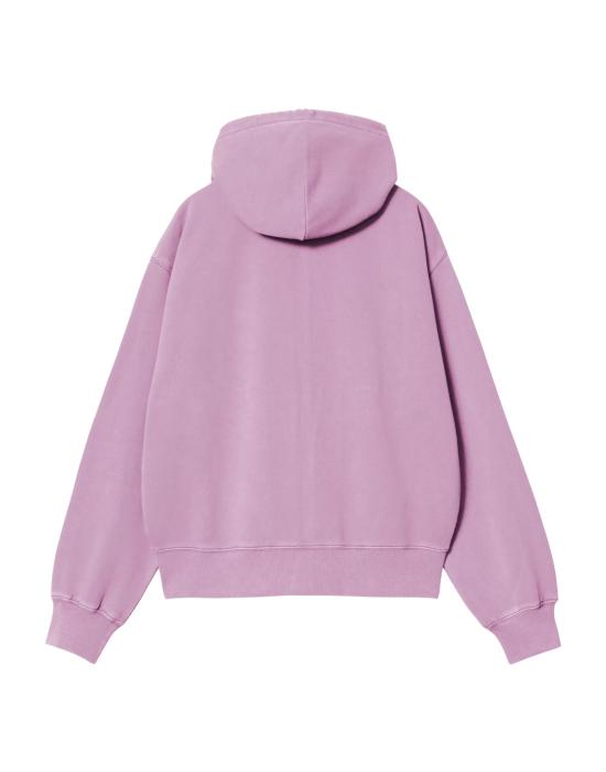 26SS 칼하트 WIP 후디드 넬슨 자켓 가먼트 다이드 I033830 3IBGD Lilac - CARHARTT WIP