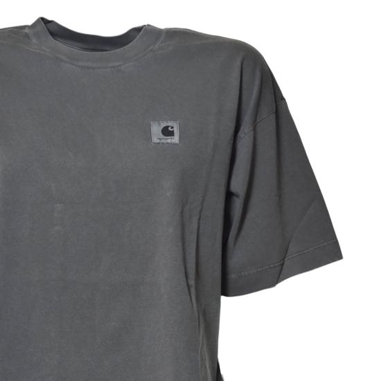 26SS 칼하트 WIP 숏슬리브 넬슨 티셔츠 I033051 89GD Black - CARHARTT WIP