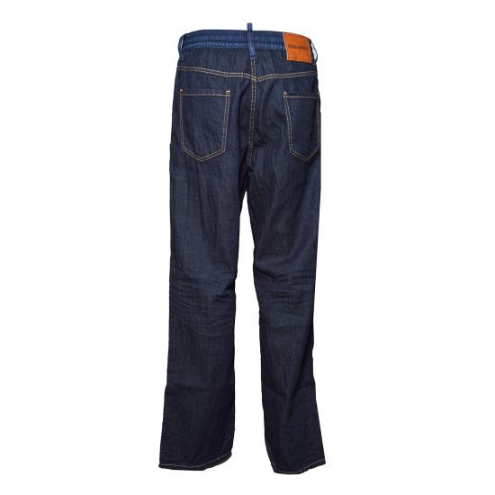 26SS 디스퀘어드2 스트레이트 팬츠 S74LB1859S30825 470 Denim scuro - DSQUARED2