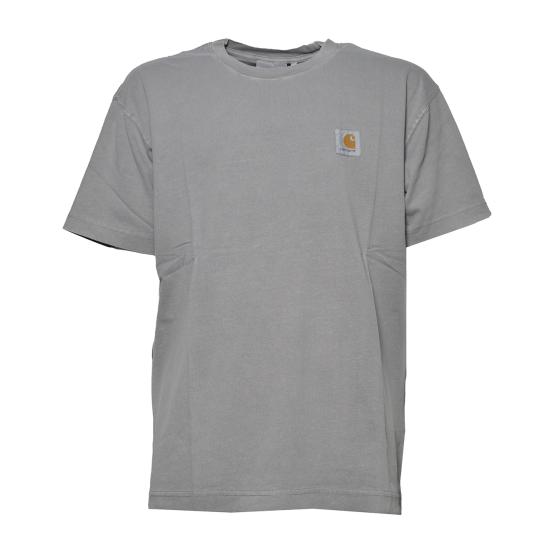 26SS 칼하트 WIP 숏슬리브 넬슨 티셔츠 I029949 2LRGD Grigio Pietra