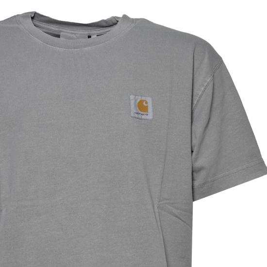 26SS 칼하트 WIP 숏슬리브 넬슨 티셔츠 I029949 2LRGD Grigio Pietra - CARHARTT WIP
