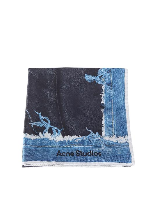 26SS 아크네 스튜디오 머플러/스카프 CA0409 AHJ BLACK BLUE