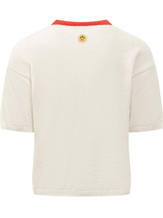 26SS 바로우 반팔 티셔츠 S6BWUATH072 013 CREMA - BARROW