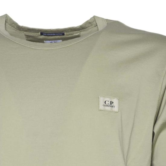 26SS 씨피 컴퍼니 반팔 티셔츠 20CMTS113A006374G 610 Green - C.P. COMPANY