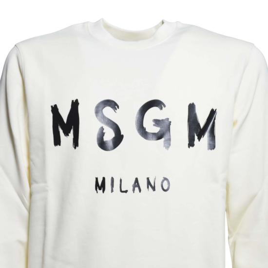 26SS 엠에스지엠 긴팔 티셔츠 2000MM513300001 02 Cream - MSGM